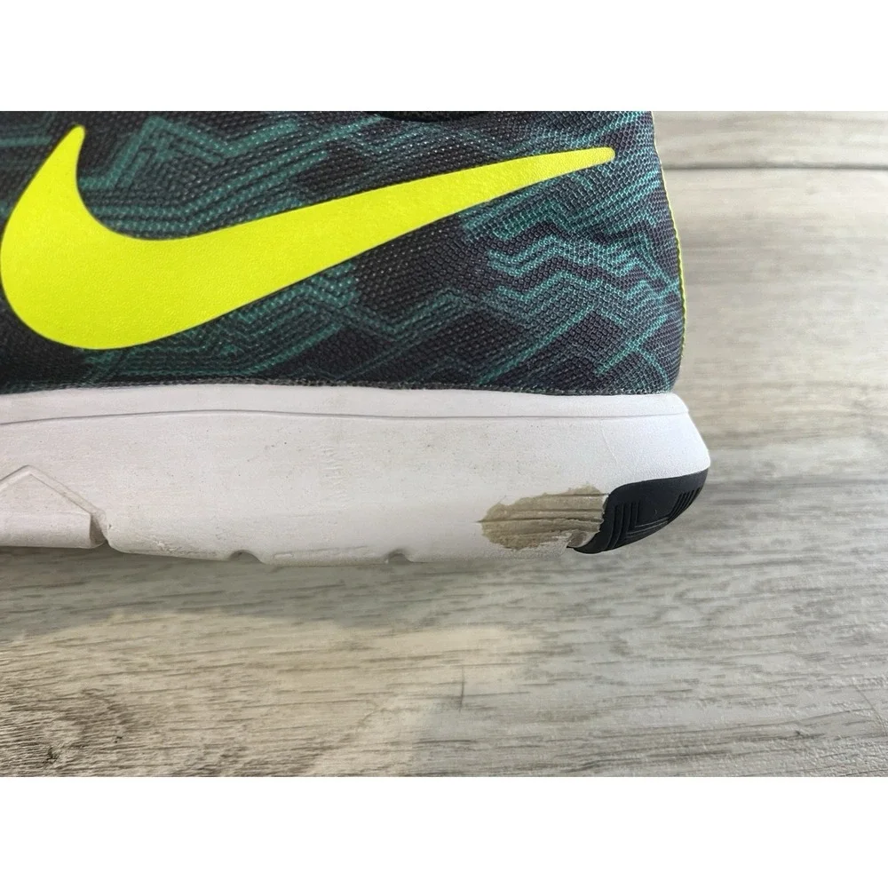 Nike Flex Experience RN 5 Black Volt Green Shoes Sneaker 844587-002 Mens 11.5‎